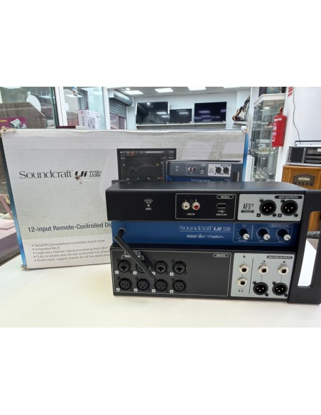 1-1-278368-1-Música Profesional Mezclador 12 Canales Soundcraft Iu12