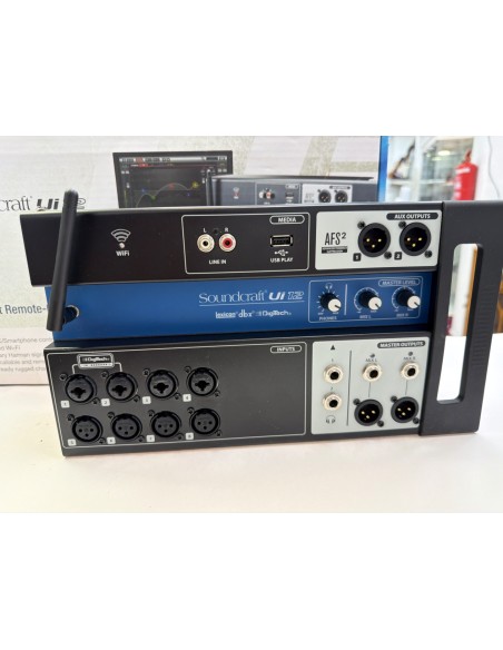 1-1-278368-2-Música Profesional Mezclador 12 Canales Soundcraft Iu12