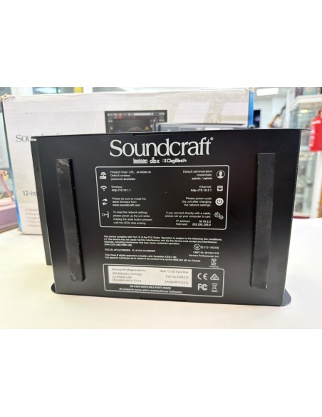 1-1-278368-4-Música Profesional Mezclador 12 Canales Soundcraft Iu12