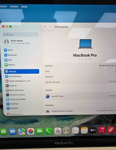 1-1-276611-1-Ordenador Portátil Apple Macbook Pro M1 13 2020 8Gb 256Gb (22320022) 2