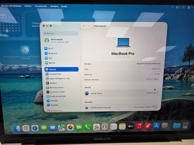 1-1-276611-2-Ordenador Portátil Apple Macbook Pro M1 13 2020 8Gb 256Gb (22320022)