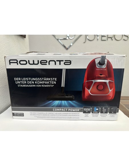 1-1-278443-5-Aspiradora Rowenta Compact Power 900w Rojo