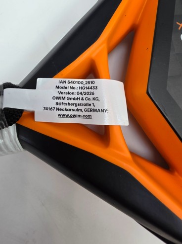 1-1-278486-3-Pala De Pádel Pala De Pádel 12K Carbon SG PRO Sin Uso