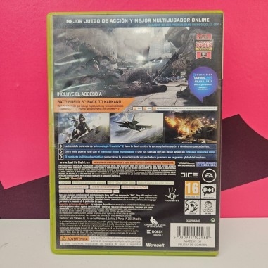 8-8-81034-2-Videojuego Xbox 360 Battlefield 3 Limited Edition
