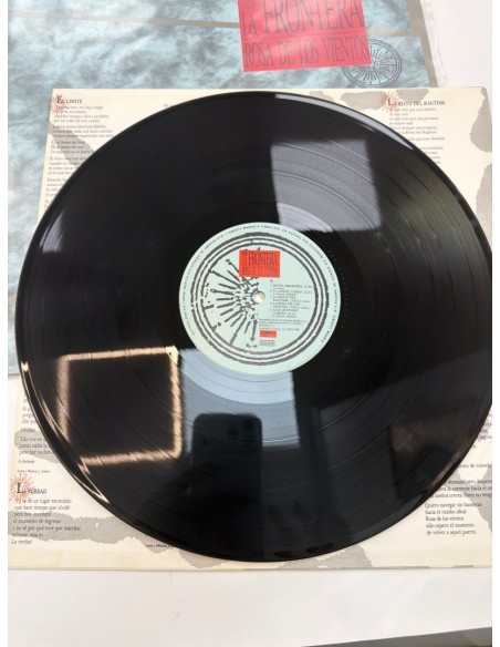 1-1-278569-2-Vinilo la frontera LA ROSA DE LOS VIENTOS 1989 