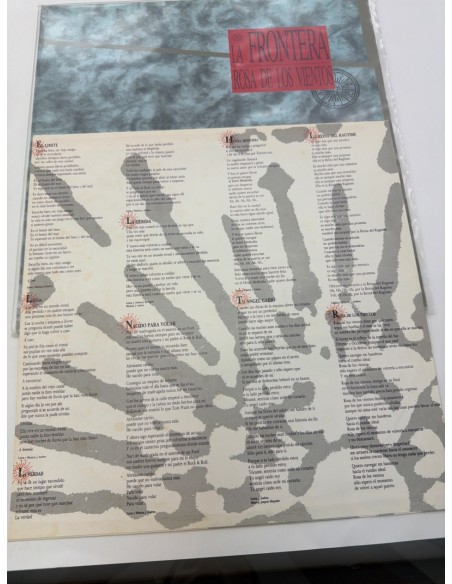 1-1-278569-3-Vinilo la frontera LA ROSA DE LOS VIENTOS 1989 