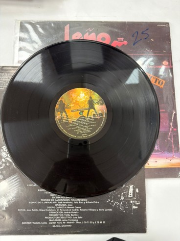 1-1-278531-2-Vinilo leño en directo 1981