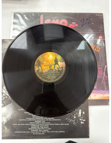 1-1-278531-2-Vinilo leño en directo 1981
