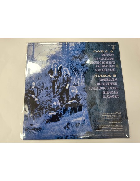 1-1-278518-2-Vinilo sangre azul el silencio de la noche 1989 numero 4508