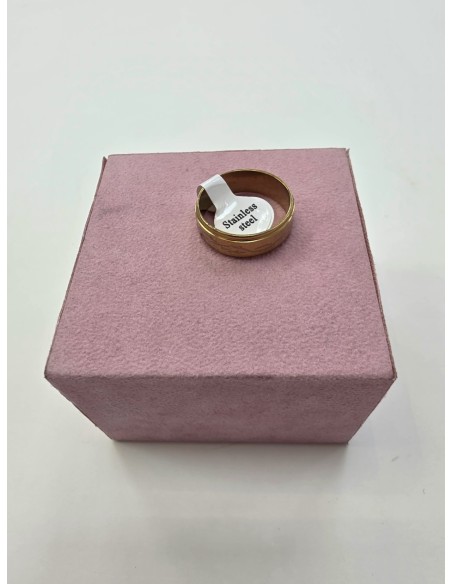 1-1-278664-2-Anillo Acero dorado Raices T20