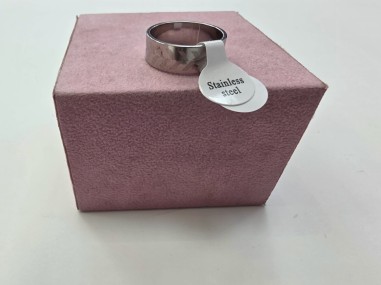 1-1-278661-2-Anillo Acero plateado lines oblicuas T19