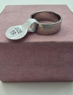 1-1-278660-1-Anillo Acero plateado lineas paralelas T19