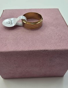 1-1-278657-1-Anillo Acero Dorado mosaico T17