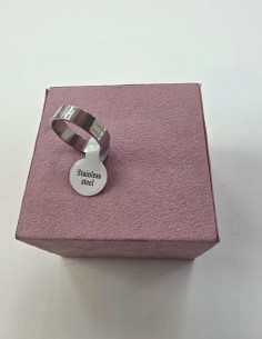 1-1-278653-1-Anillo Acero plateado arbol T18 2