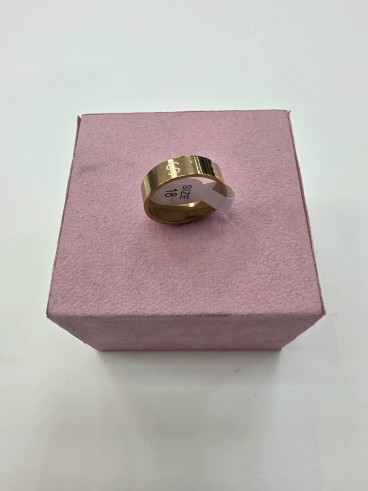 1-1-278652-2-Anillo Acero dorado simbolo del dollar T18