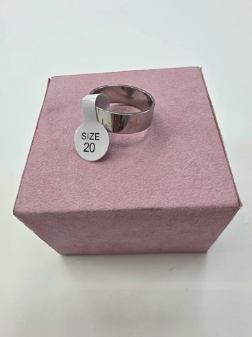 1-1-278650-3-Anillo Acero gris con estrella talla 20