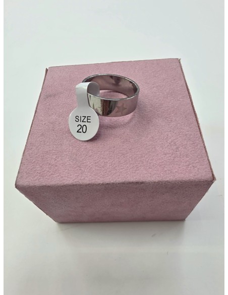 1-1-278650-3-Anillo Acero gris con estrella talla 20