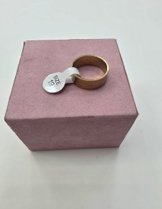 1-1-278648-1-Anillo Acero dorado con rallas talla19