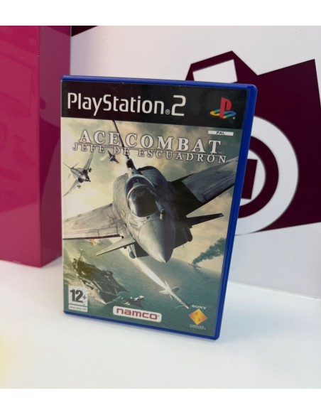 9-9-80060-1-Videojuego PS2 ace combat jefe de escuadron 