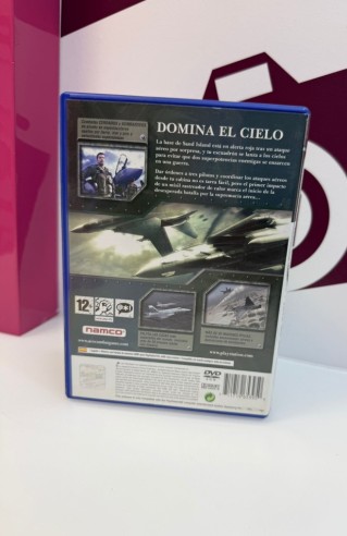 9-9-80060-2-Videojuego PS2 ace combat jefe de escuadron 