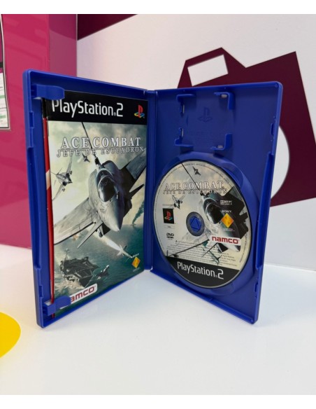 9-9-80060-3-Videojuego PS2 ace combat jefe de escuadron 
