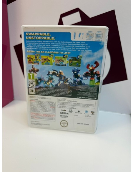 9-9-80074-3-Videojuego Wii skylanders swap force 