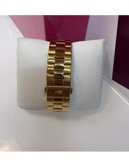 9-9-78917-6-Reloj Pulsera Caballero Lacoste Tiebreaker Chrono Watch Dorado Azul