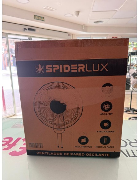8-8-79784-2-Ventilador Spiderlux 45w 40cm (sin Uso)