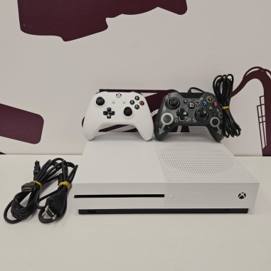 8-8-79779-1-Consola Xbox One S 1TB 2 mandos (uno inlámbrico y otro con cable)