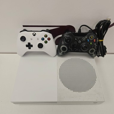 8-8-79779-2-Consola Xbox One S 1TB 2 mandos (uno inlámbrico y otro con cable)