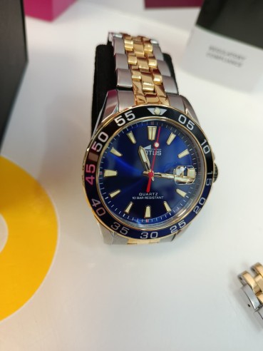 9-9-77725-3-Reloj Pulsera Caballero Lotus Bicolor 18767 