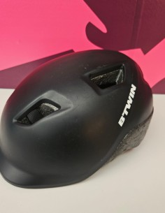8-8-81300-1-Casco ciclismo Btwin negro TS