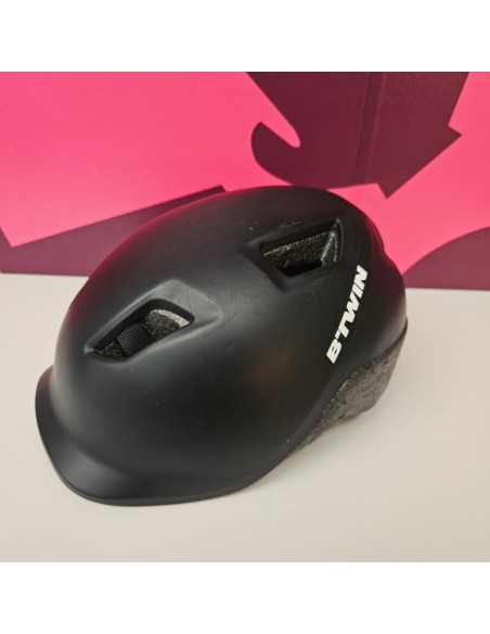 8-8-81300-1-Casco ciclismo Btwin negro TS