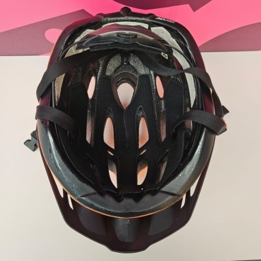 8-8-81301-5-Casco ciclismo Btwin naranaja 3D Adjust system 53-59cm