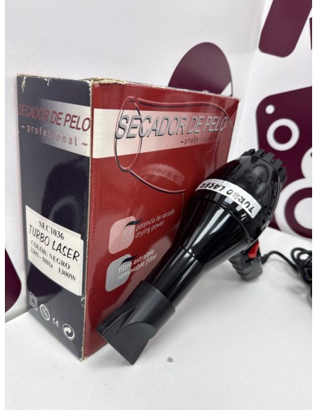 8-8-81236-3-Secador Pelo Turbo Laser 1300w