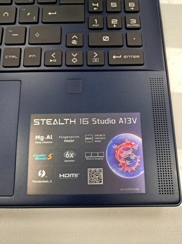 6-6-168336-3-Ordenador Portátil MSI Stealth 16Studio I7 13700H 32GB 1TB RTX 4070 8GB