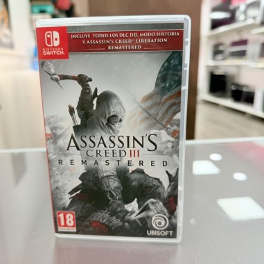 7-7-91022-1-Videojuego Nintendo Switch Assassins Creed III Remastered