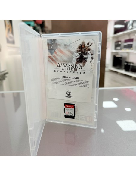 7-7-91022-2-Videojuego Nintendo Switch Assassins Creed III Remastered