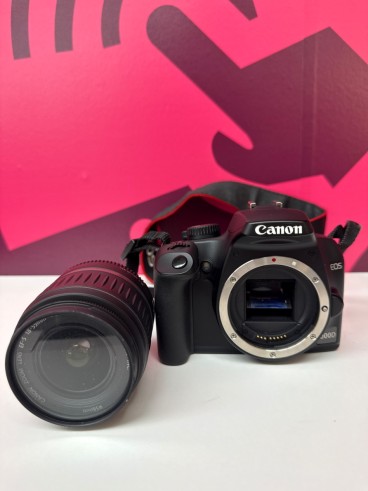 8-8-81110-2-Cámara Digital Réflex CANON EOS 1000D Objetivo Accesorios