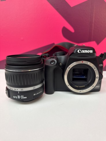 8-8-81110-3-Cámara Digital Réflex CANON EOS 1000D Objetivo Accesorios