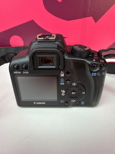 8-8-81110-5-Cámara Digital Réflex CANON EOS 1000D Objetivo Accesorios