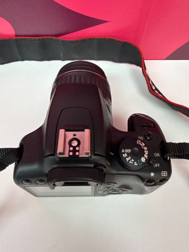 8-8-81110-6-Cámara Digital Réflex CANON EOS 1000D Objetivo Accesorios