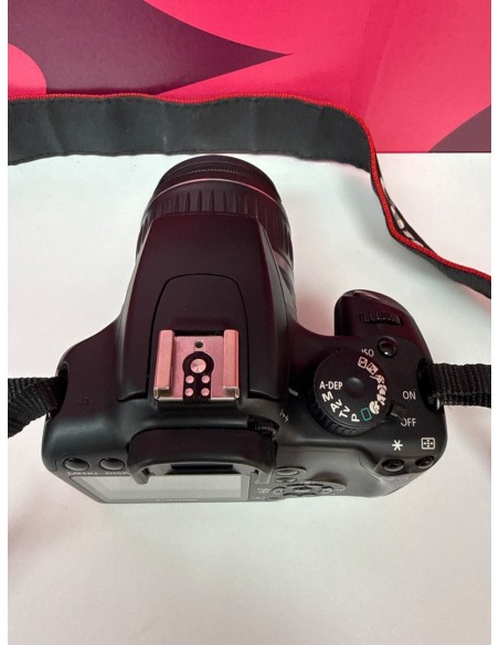 8-8-81110-6-Cámara Digital Réflex CANON EOS 1000D Objetivo Accesorios