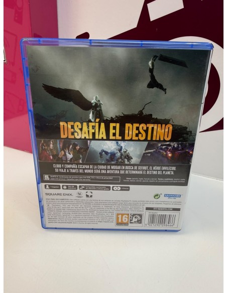 9-9-80194-3-Videojuego PS5 Final Fantasy VII Rebith 
