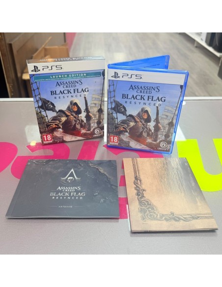 7-7-91129-1-Videojuego PS5 Assassinñs Creed Black Flag Resynced
