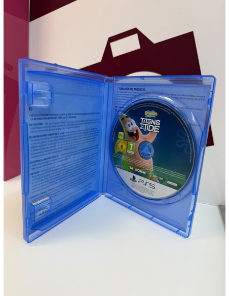 9-9-80332-2-Videojuego PS5 Bob Esponja Titanes De Las Mareas 