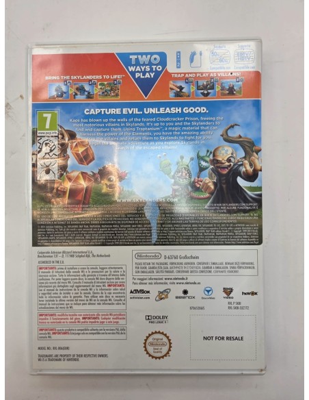 1-1-279420-2-Videojuego Wii Skylander Trap Team