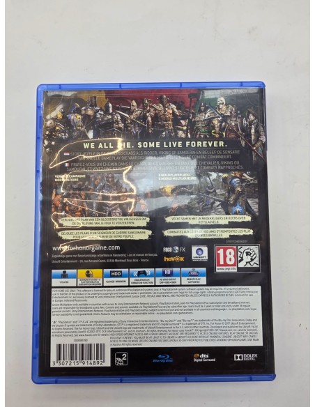 1-1-279444-2-Videojuego PS4 For Honor