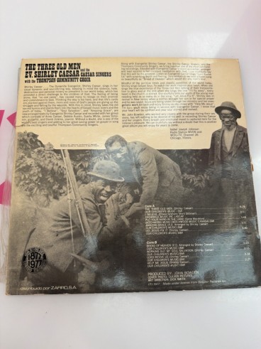1-1-279466-2-Vinilo THE THREE OLD MEND AND EV. SHIRLEY CAESAR 