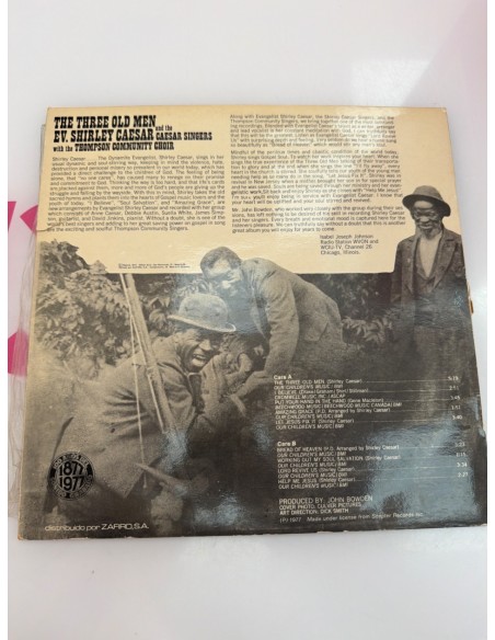 1-1-279466-2-Vinilo THE THREE OLD MEND AND EV. SHIRLEY CAESAR 